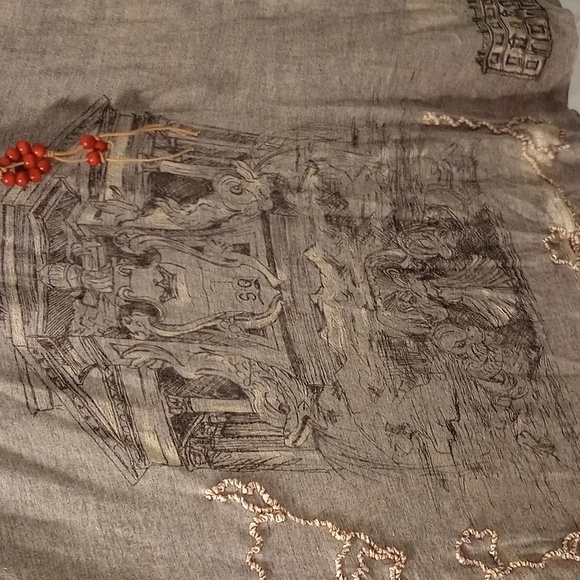 Save the queen size large dress. Beautiful. Made in Italy - Picture 4 of 8